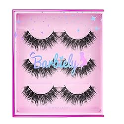 Barbiely 18MM Real Mink Lashes, 3 Pairs Mink