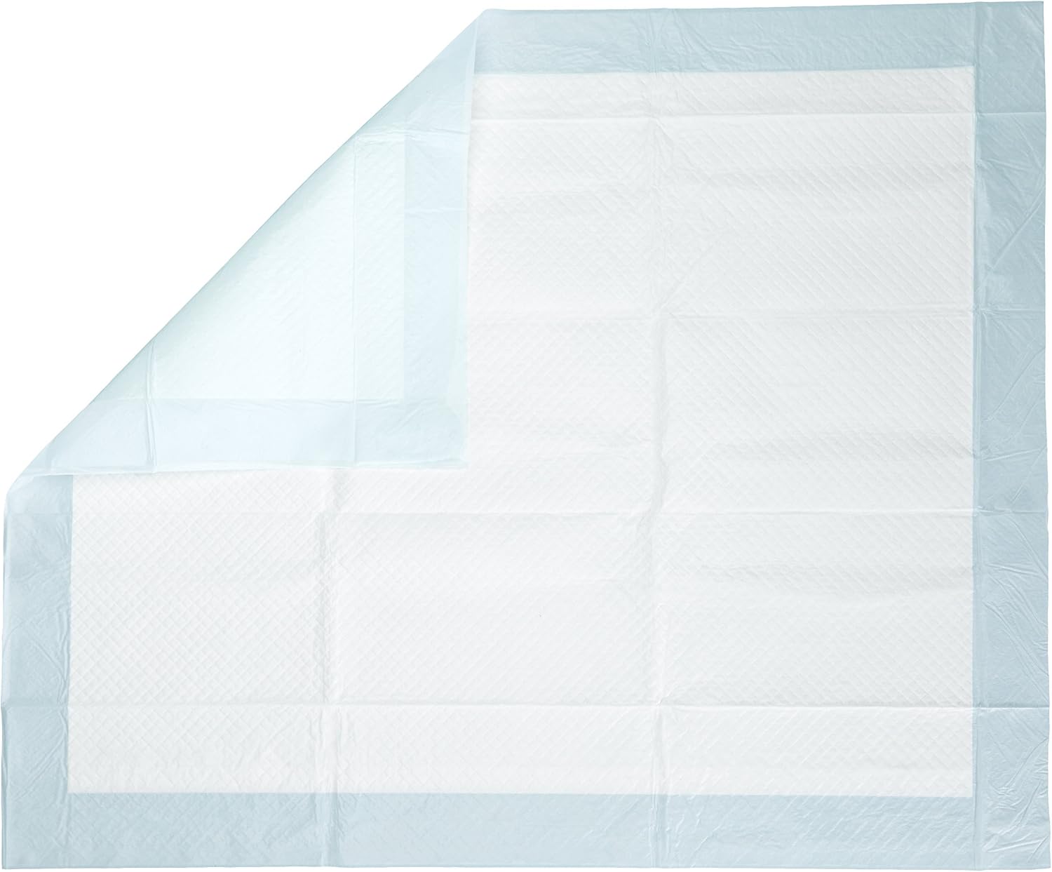 Amazon Basics Dog and Puppy Training Pads, Leakproof, 5-Layer Design with Quick-Dry Surface, X-Large, Pack of 40, Blue - Image 3
