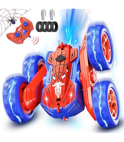 Pristar RC Cars Gesture Sensing Stunt Car, Best Gifts For Boys 6-12, 2.4Ghz Remote Control Car Toys For Boys Age 6 7 8 9 10 11 12, Double Sided Flip 360