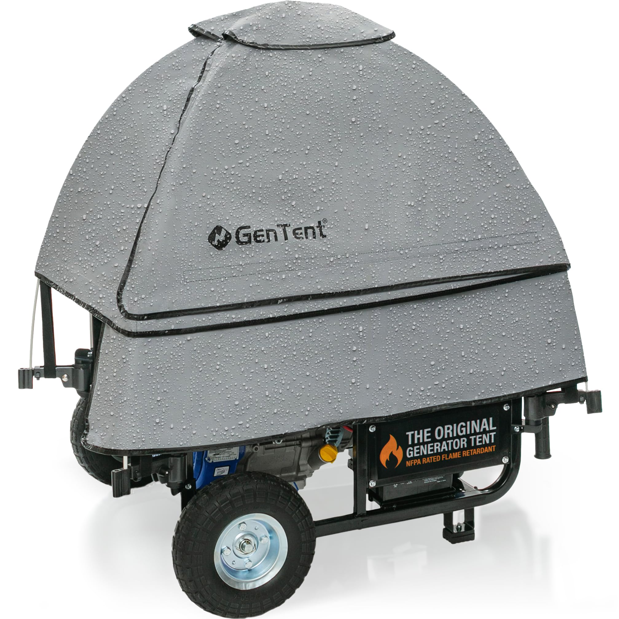 GenTent Open Frame Running Cover - Universal Adapter Kit Generator Tent (Slate, Original - Standard) Image