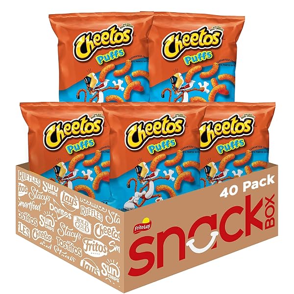 CHEETOS CHEESE FLAVORED SNACKS, PUFFS, 0.875 OUNCE (PACK...