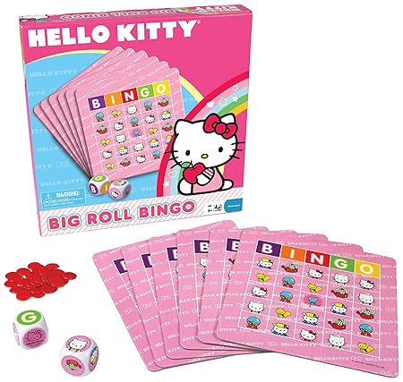 Hello Kitty Big Roll Bingo Game