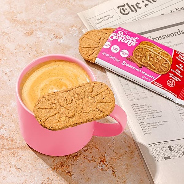 SWEET LOREN’S GLUTEN FREE & VEGAN CINNAMON SUGAR BREAKFAST BISCUITS