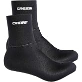 Cressi Adult Premium 3 mm Nonslip Neoprene Diving Socks to Keep Feet Warm- Palma LT: Designed in Italy