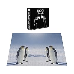 Ambesonne Sea Animals Jigsaw Puzzle, 2 Pairs of