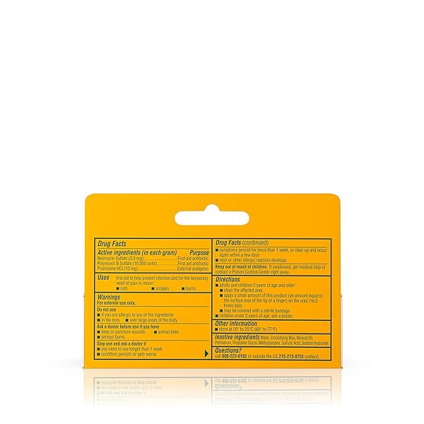 NEOSPORIN + PAIN RELIEF DUAL ACTION CREAM, .5 OZ