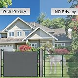 AXT SHADE Balcony Privacy Screen 90x500cm Waterproof Anthracite view 5