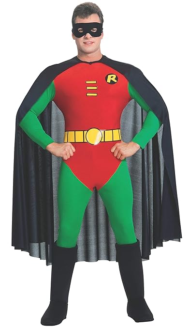 Rubie's Offizielles Batman-Kostüm für Erwachsene, Rotkehlchen, Größe M