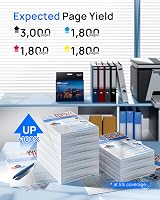 GPC Image LC422XL Compatible Ink Cartridges 4 Pack for Brother MFC J5740 J5340 view 3