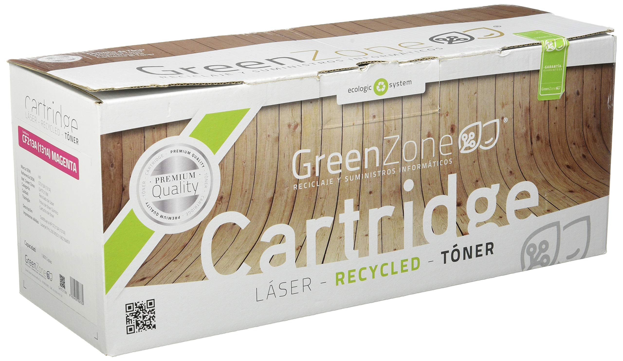 Green Zone Toner Cartridges for HP CF213A (131A) Magenta (1800 Copies)