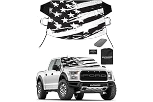 AUTOAMERICS Windshield Snow Cover - Windshield Cover for Ice and Snow - Waterproof Shield Window Protector for Car Truck SUV