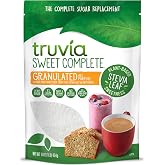 Truvia, Sweetener Stevia Calorie Free, 16 Ounce | Stevia leaf &amp; erythritol; 3/4 tsp = 2 tsp sugar; non-GMO, gluten-free, kosher; keto &amp; diabetic; for baking, coffee