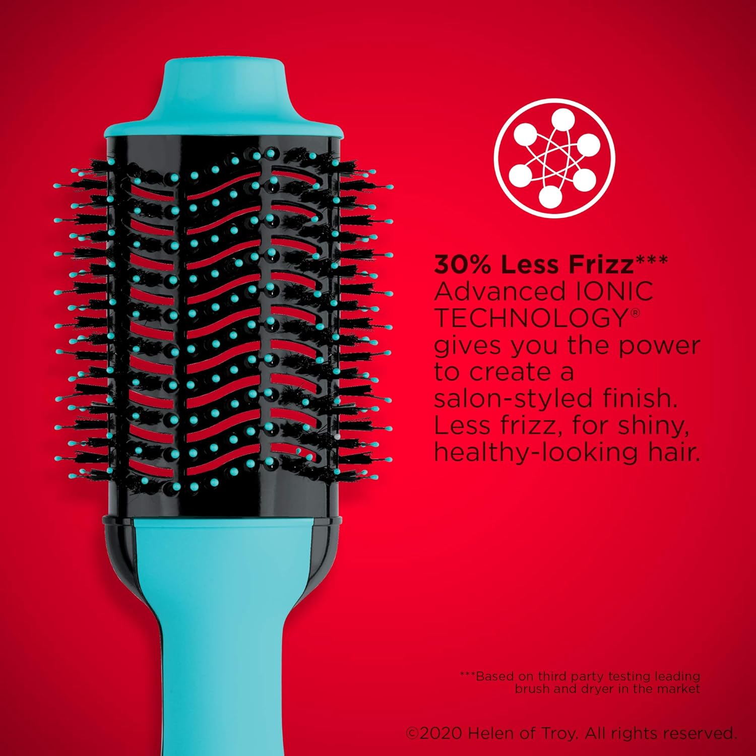 Revlon One-Step Hair Dryer And Volumizer Hot Air Brush, Mint: Beauty