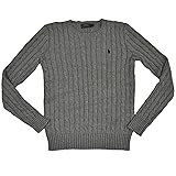 Polo Ralph Lauren Womens Cable Knit Crew Neck