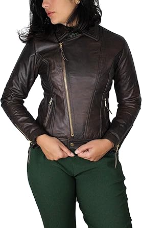 jaqueta perfecto feminina couro