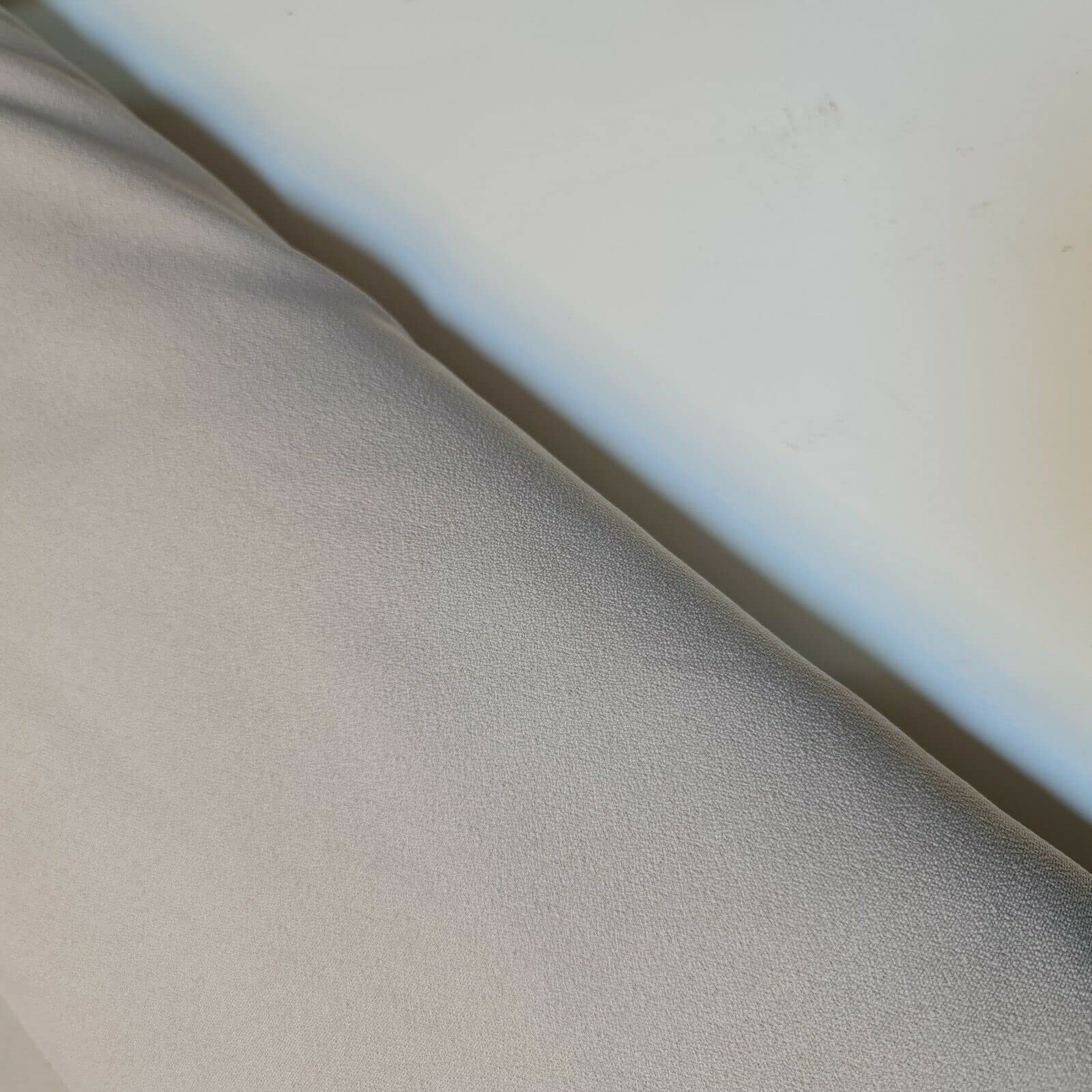 Plain Scuba/Crepe Jersey Stretch Spandex Dress Fabric Material 58" Wide (Stone)