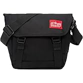 Manhattan Portage Kent Messenger Bag with Fold-Over Flap Exterior Pocket and Organizational Compartments