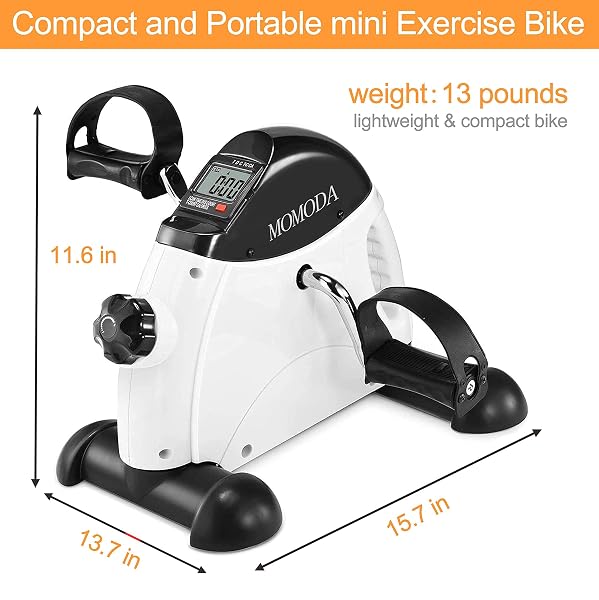 PEDAL EXERCISER UNDER DESK EXERCISE BIKE FOR LEG AND ARM CYCLING AND RECOVERY EXERCISE