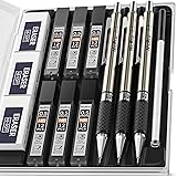 Nicpro 0.5 mm Art Mechanical Pencils Set in Storage