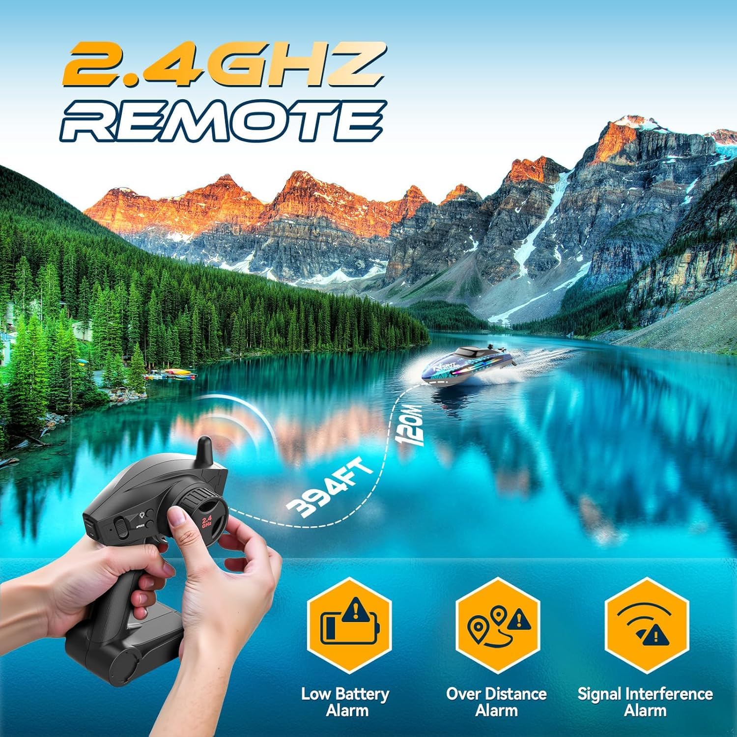 Calo Remote Control Boat 5