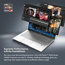 Acer Swift X 14" FHD 100% sRGB Slim Laptop, AMD