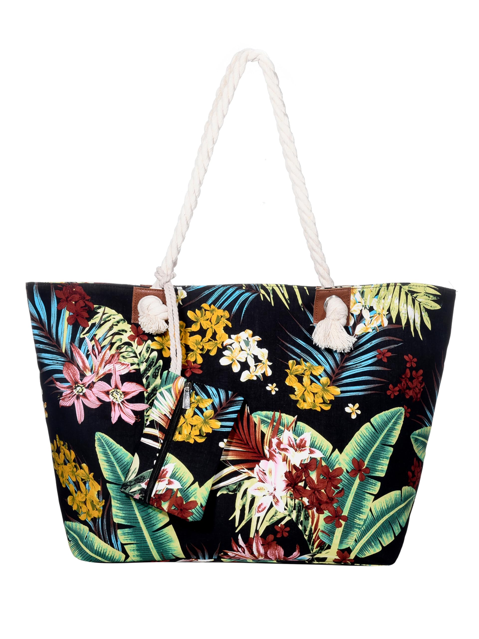 DonDon Large Beach bag for women with zip Waterproof Pool bag holiday bag Cook Island