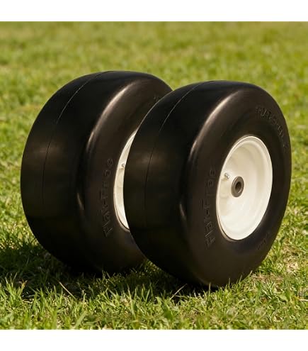 Amazon.com: NoAir® (2) Flat Free Tire Assemblies 15x6.00-6 Fits