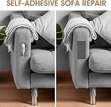 Lusofie Waterproof Self-Adhesive Patch 2 Pack 28x20cm Heavy-Duty Linen Sofa view 6