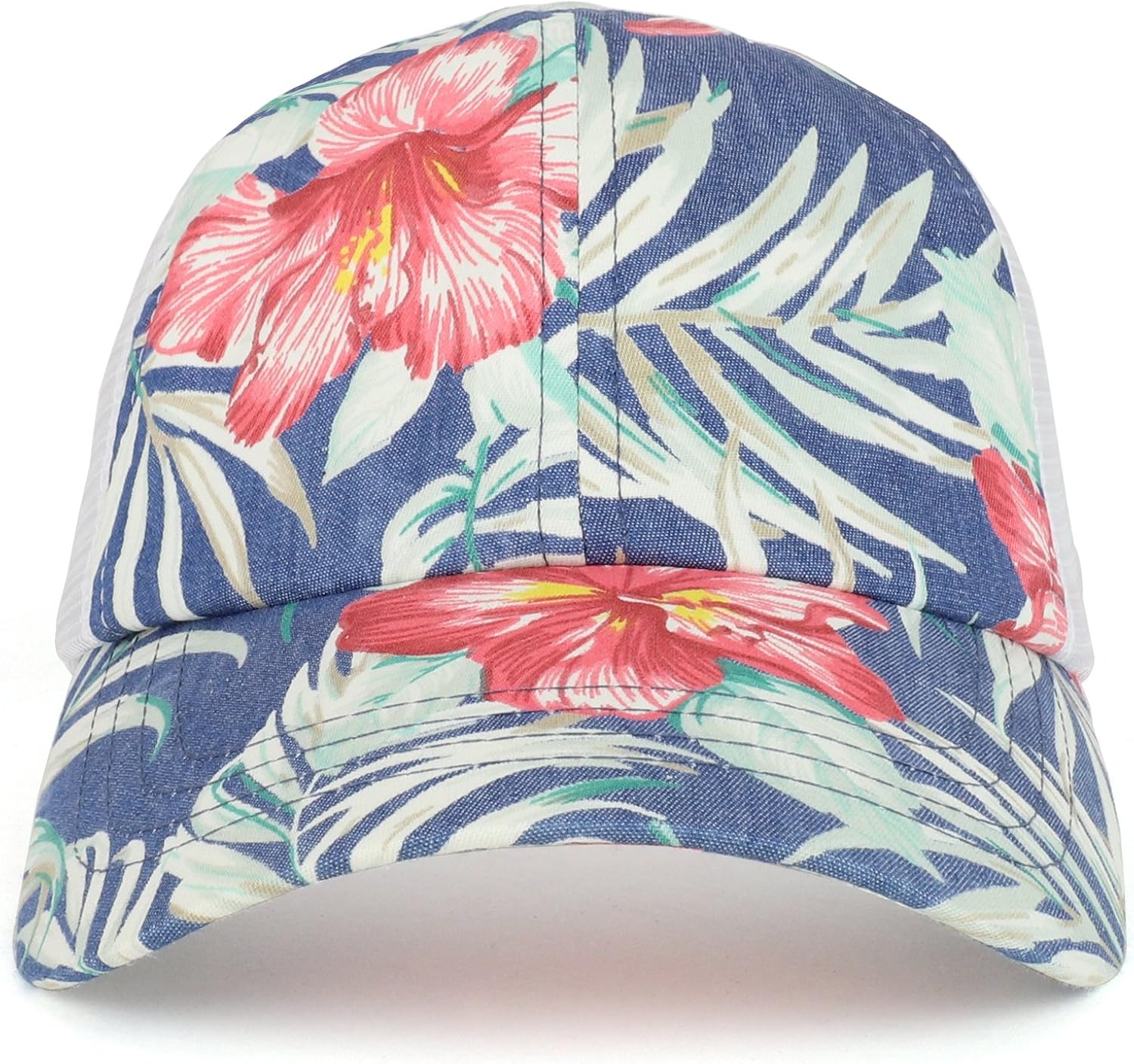 floral print baseball cap