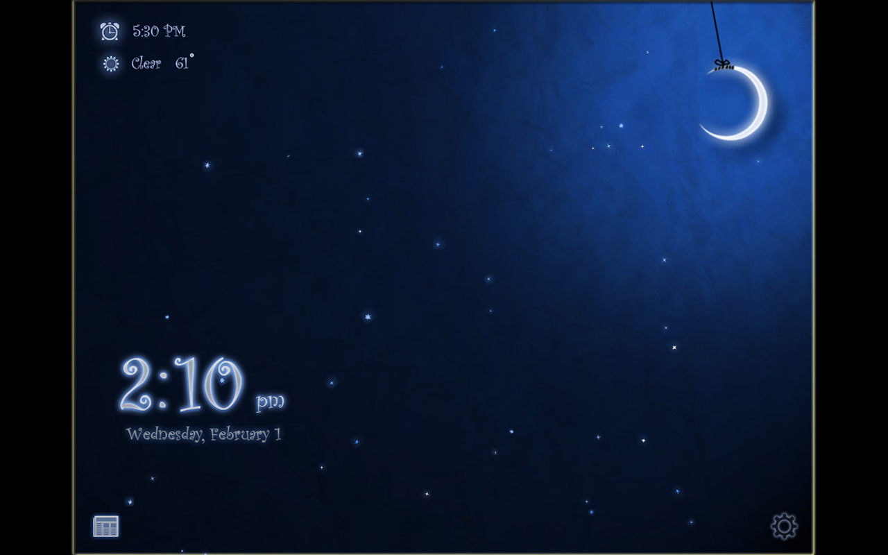 Alarm Clock Live - with News, Weather, Animated Backgrounds, and a Flashlight