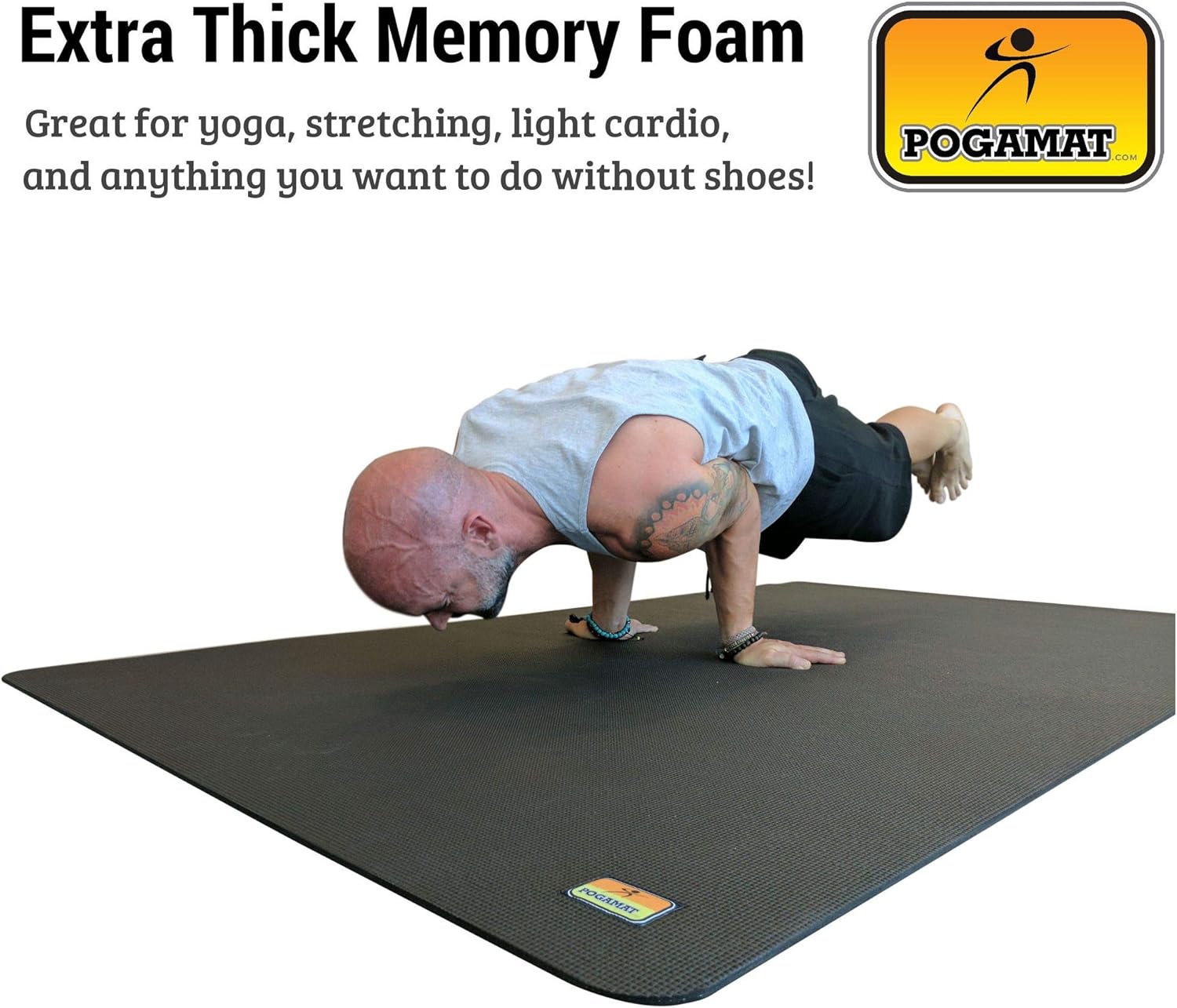 memory foam exercise mat