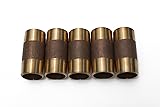 LTWFITTING Brass Pipe 3-1/2" Long Nipple Fitting