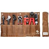 IRONCUBE Tool Pouch, Roll-Up Storage Bag for Hand Tools &amp; Wrenches