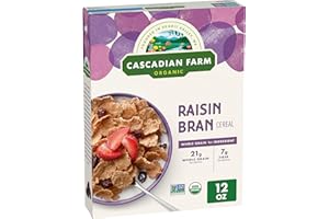 Cascadian Farm Organic Raisin Bran Cereal, 12 oz