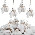 thumbnail image 2 of 12pcs Halloween Tree Ornaments - Hanging Skull Decoration - Glass 2 of 13