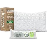 Coop Home Goods Original Adjustable Pillow, Queen Size Bed Pillows for Sleeping, Cross Cut Memory Foam Pillows - Medium Firm 