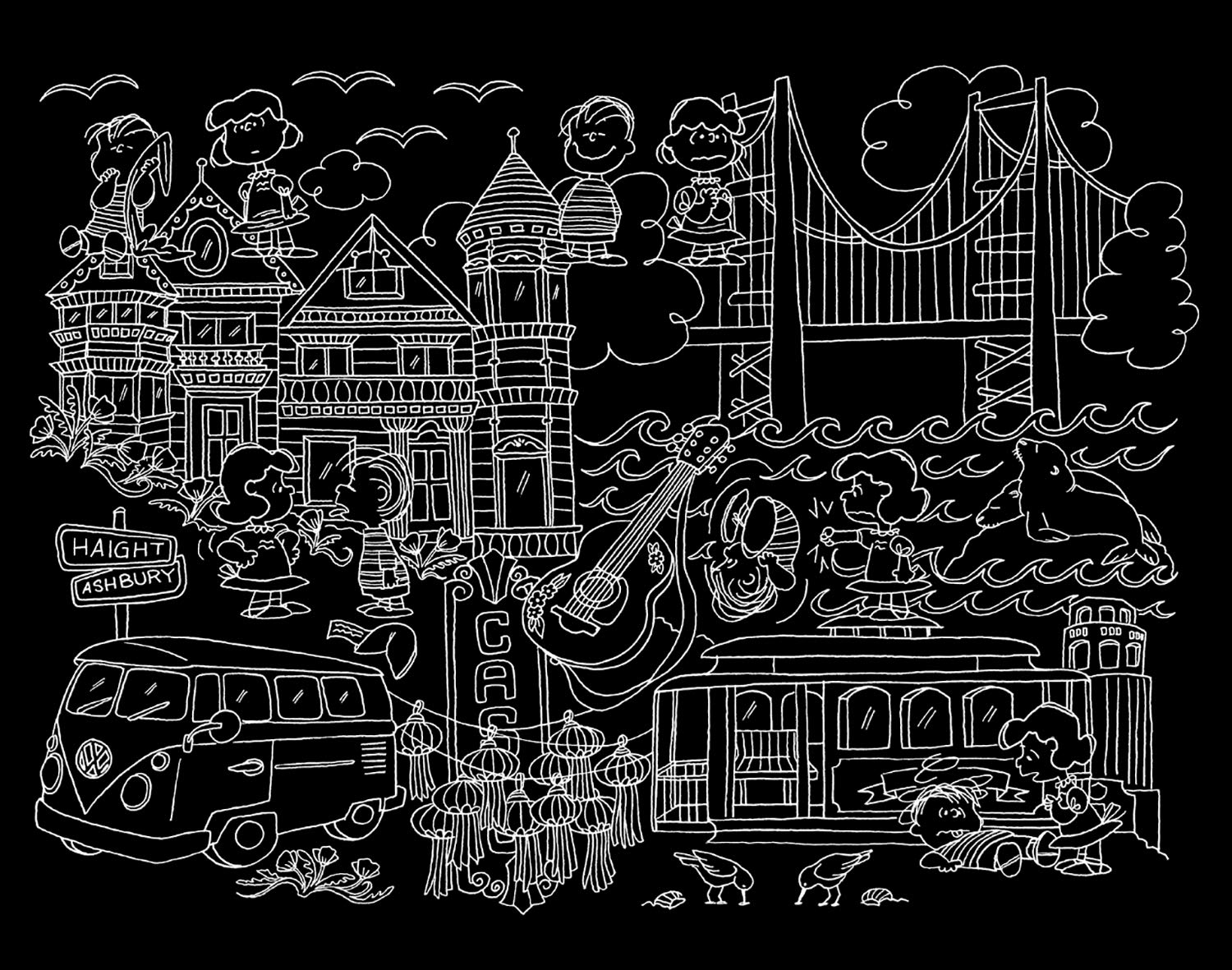 Snoopy Play With Peanuts 大人のためのヒーリングスクラッチアート チャールズ M シュルツ 本 通販 Amazon