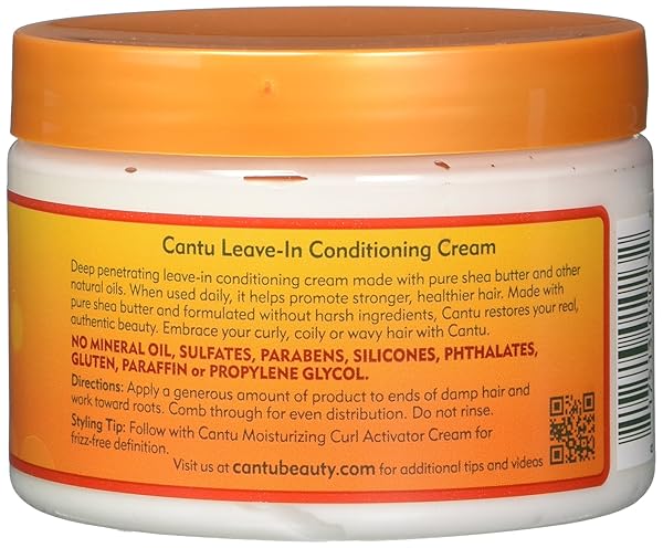 U/S/H/CANTU S/B COCO CUR SIZE 12Z U/S/H/CANTU SHEA BUTTER COCONUT CURLING CREAM 12Z