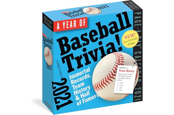 Calendrier Baseball Usa 2023 Amazon Best Sellers: Best Sport Calendars