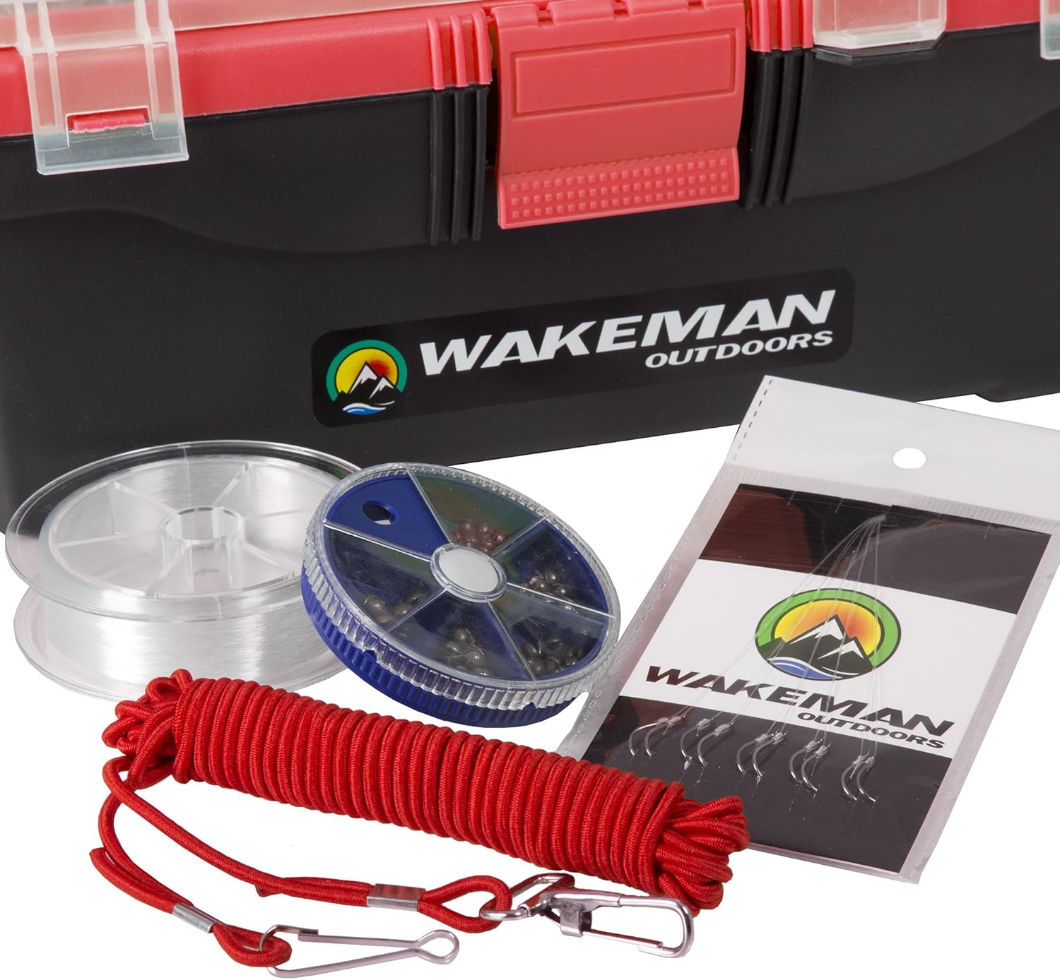 wakeman tackle box 1 tray ready2fish