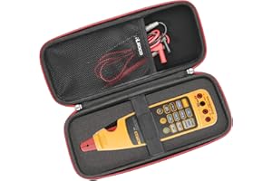 RLSOCO Case for Fluke 773/772/771 Advanced Milliamp Process Clamp Meter and More(with DIY Foam)