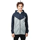 BROOKLYN ATHLETICS Men's Fleece Hoodie Sweatshirt Space Dye