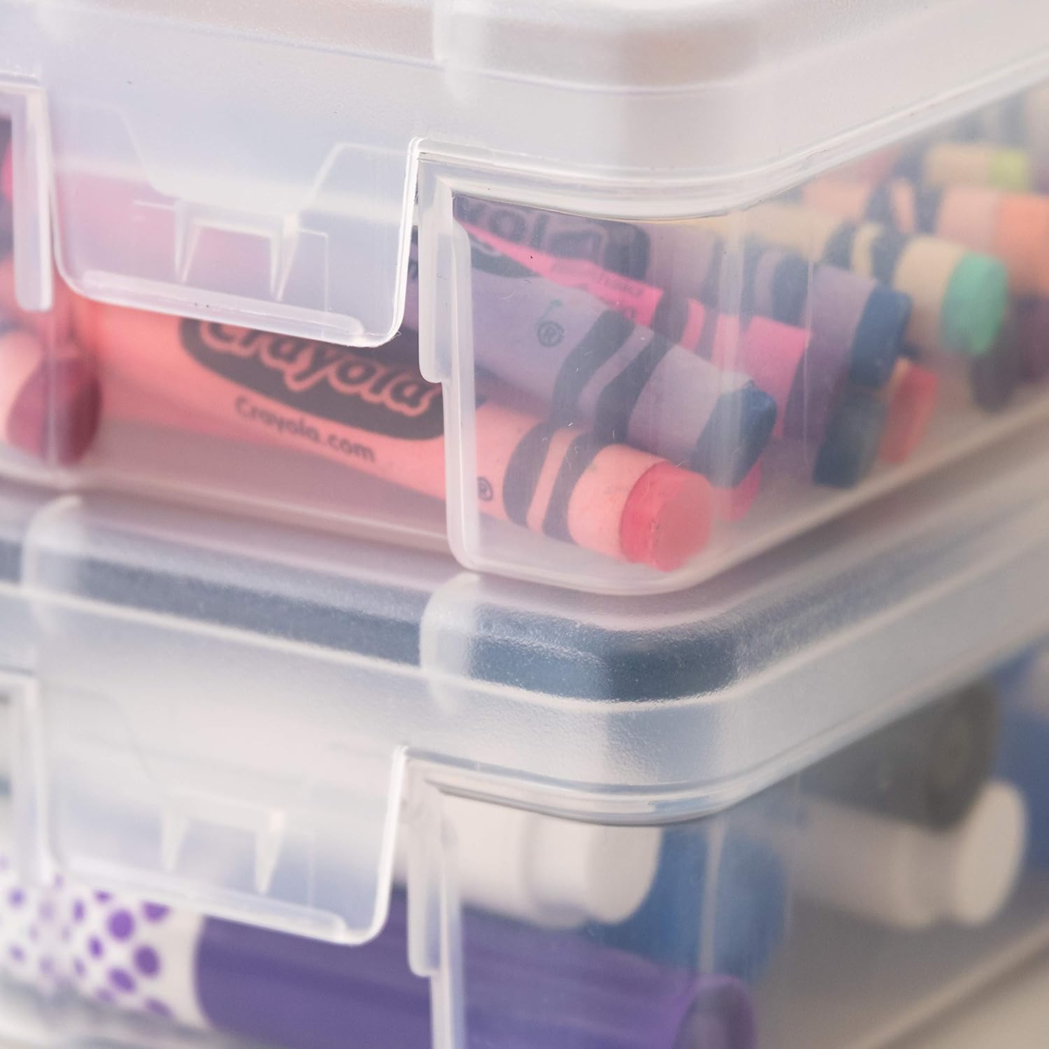 IRIS USA Medium Modular Supply Case, 10 Pack: Home & Kitchen