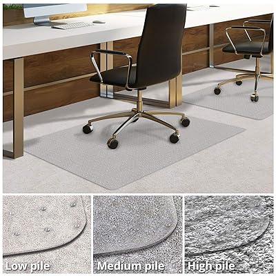 Office Chair Mat for Carpeted Floors Desk Chair Egypt Ubuy