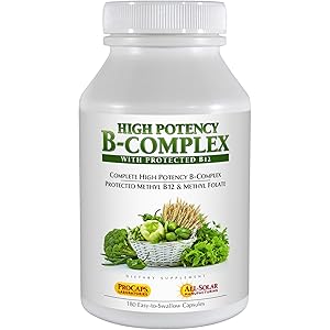 Andrew Lessman High Potency B-Complex, 180 Capsules