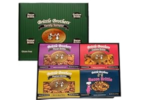 Brittle Brothers Variety Gift Set - 32 oz Gift Box - Gourmet Candy