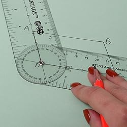 LEARNING ADVANTAGE-7752 Angle Measurement Ruler