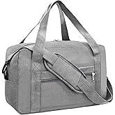 lifwimner For Spirit Airlines Personal Item Bag 18x14x8 in Underseat Carry-on Luggage foldable Travel Duffle Bag for Airplanes(30L, Dark Grey)