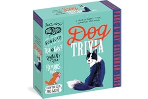 Dog Trivia Page-A-Day Calendar 2023: Dog Quotes, Dog Jokes, True or False, Owner's Tips, Famous Dogs, Know Your Breeds, and More!