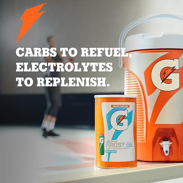 GATORADE THIRST QUENCHER POWDER, ORANGE, 76.5 OZ